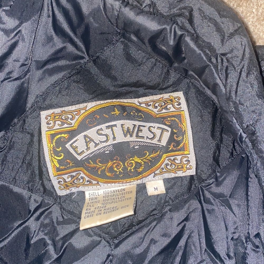 VTG EAST WEST Women's lightweight quilted Colorful JACKET COAT - Picture 3 of 4